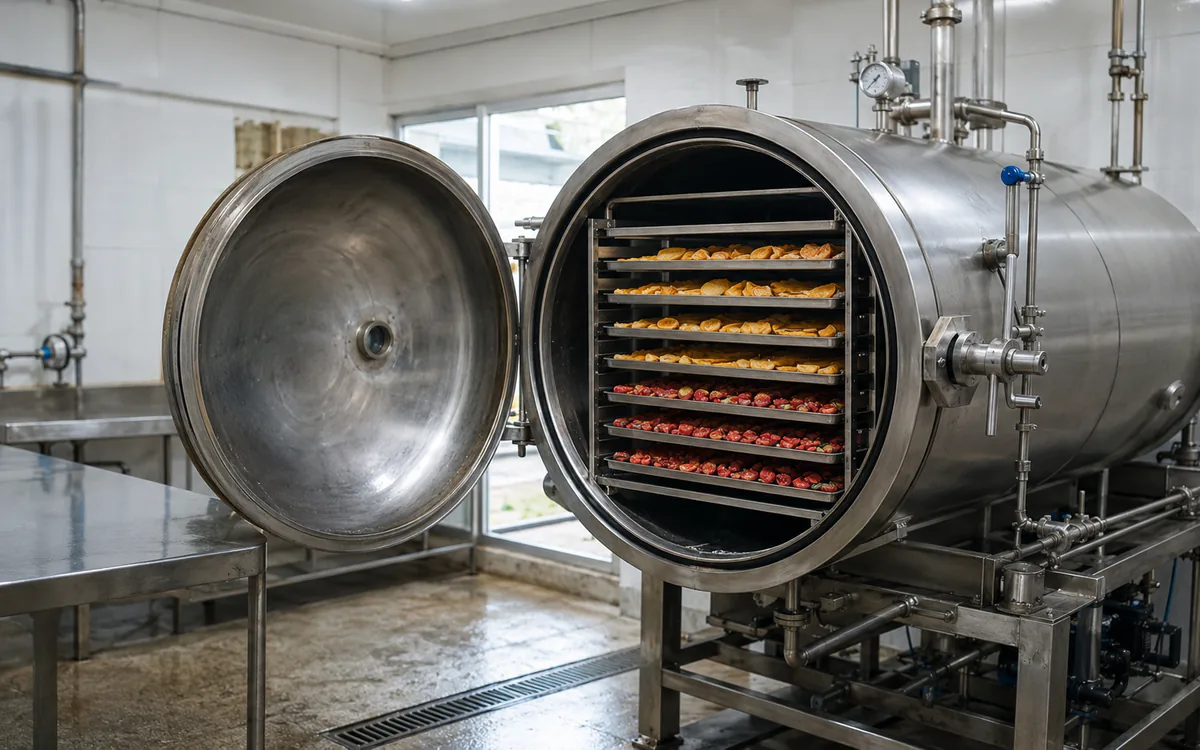 Foto editorial tentang cara kerja freeze drying